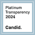 Charity Navigator Candid Platinum Transparency for 2024