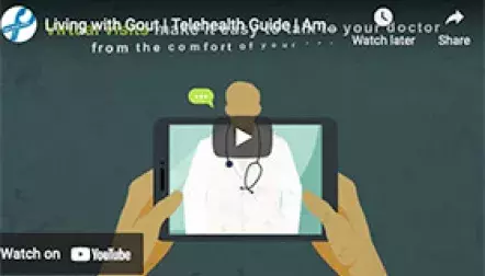 Living with gout - telehealth guide