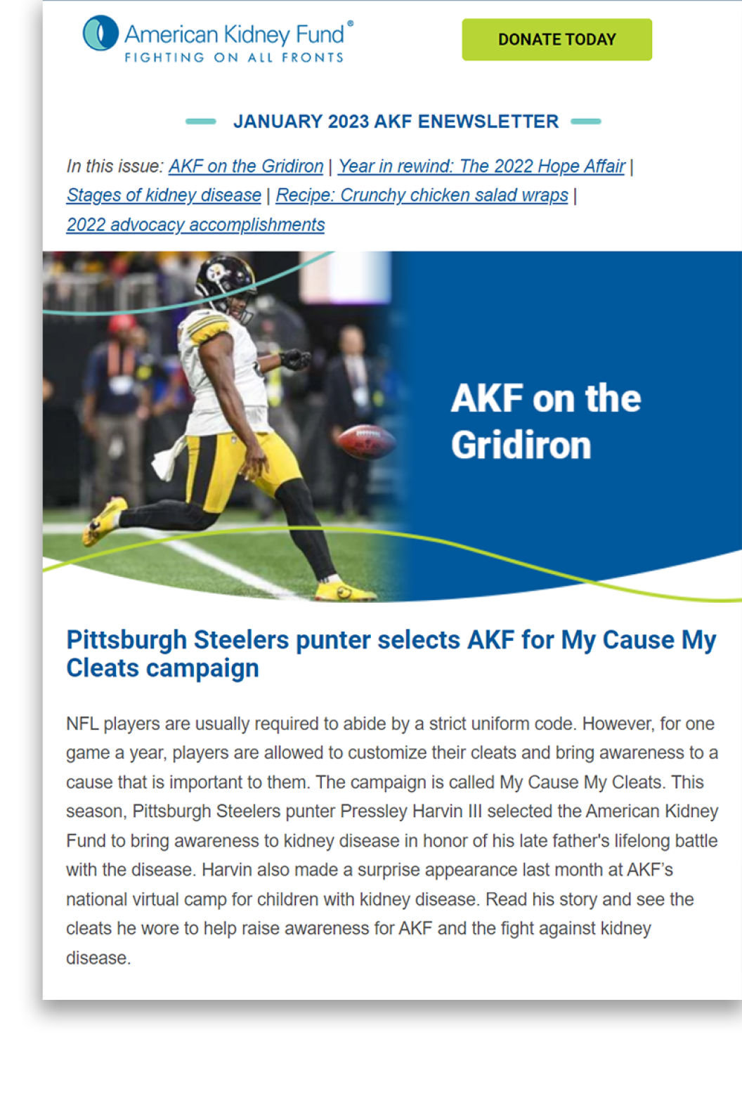 AKF Newsletters