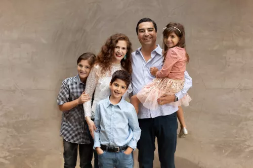 Melkonian family portrait