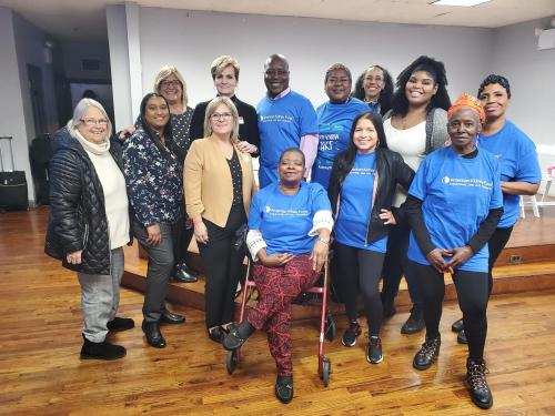 Group photo of attendees at Living Your Best Life On Dialysis