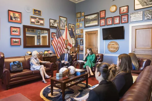 AKF Ambassadors: Mary Sheppard & Melissa Tuff and AKF Staff: Jennifer Muns & Lane Falcon