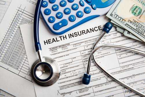 health insurance paperwork money