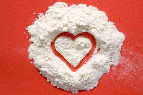 flour in heart shape shutterstock 96019328  1