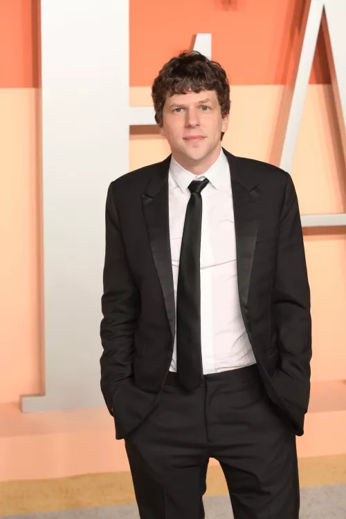 Jesse Eisenberg at Vanity Fair party