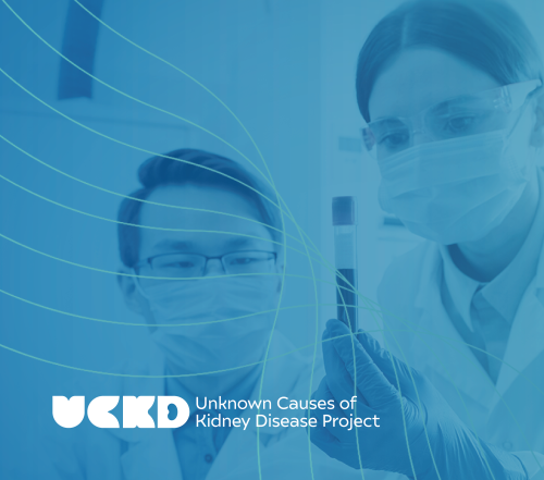 Researchers with UCKD logo
