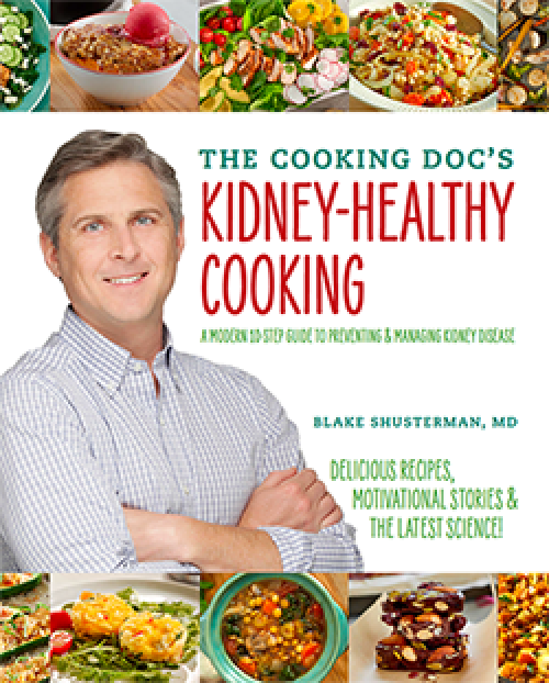 The Cooking docs kidney healthy cooking book cover