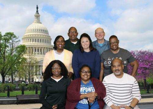 AKF Ambassadors in front of the US Capitol