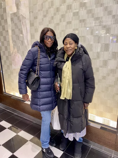 Kafayat and her mother