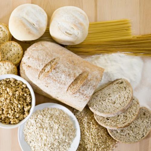 various breads and grains