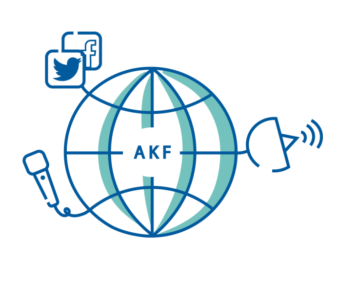 AKP labeled sphere and social media