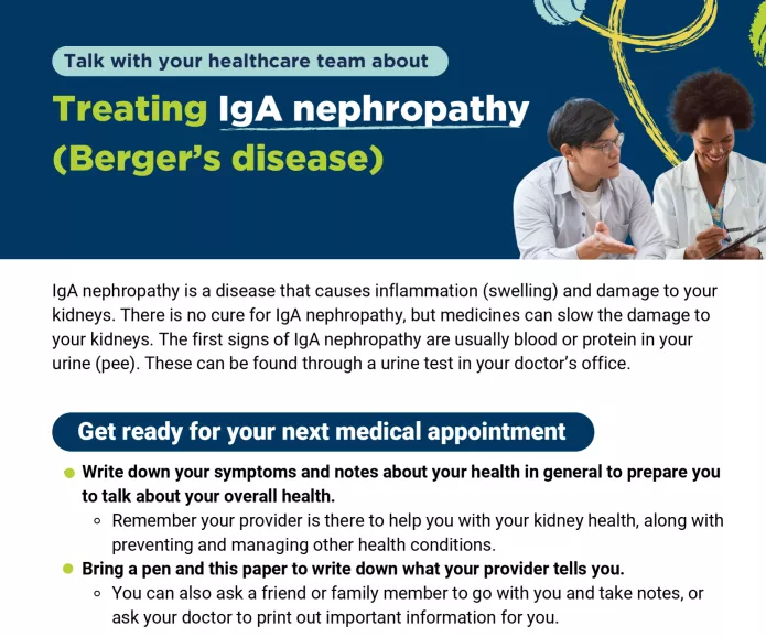 IgA nephropathy guide