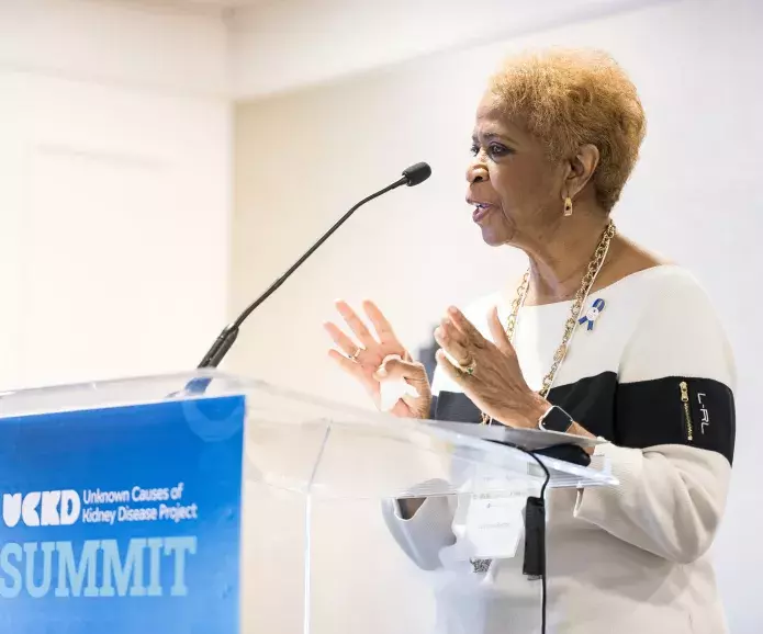AKF CEO LaVarne Burton during the UCKD Summit