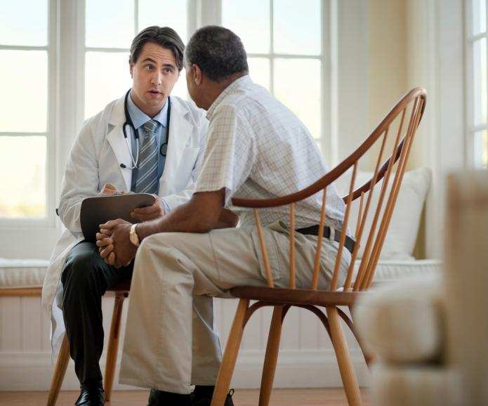 consultation with doctor windowed room shutterstock 1281498058  1