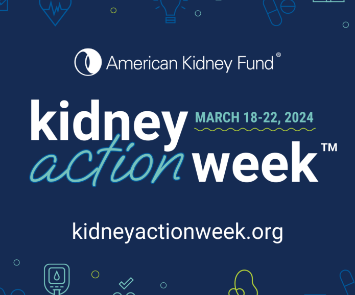Kidney Action Week 2024 general promotion