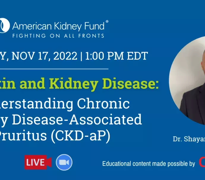 Vifor pruritus webinar