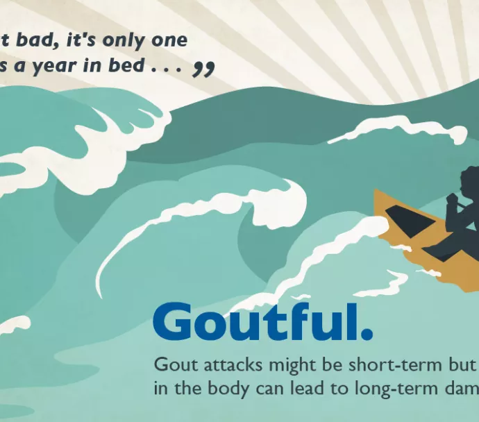 Image about gout damage