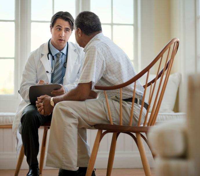 consultation with doctor windowed room shutterstock 1281498058  1