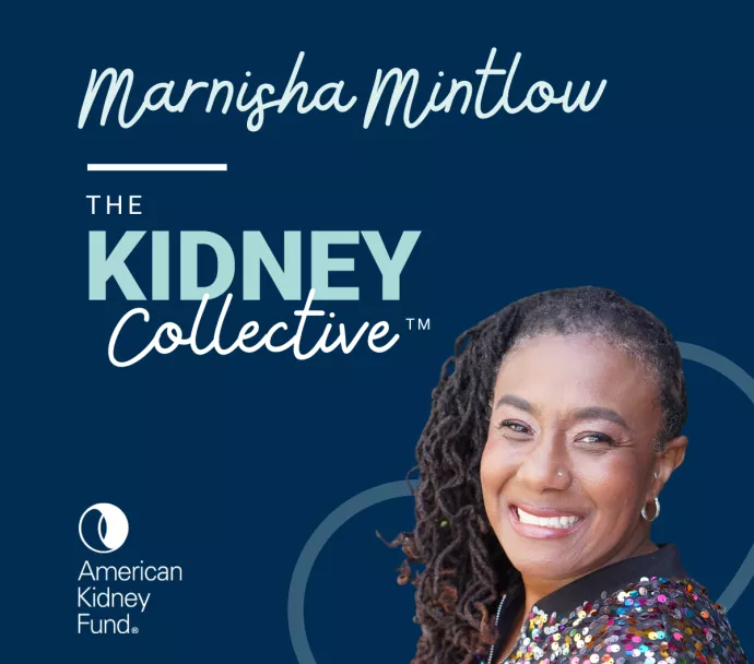 Marnisha Mintlow Kidney Collective Graphic