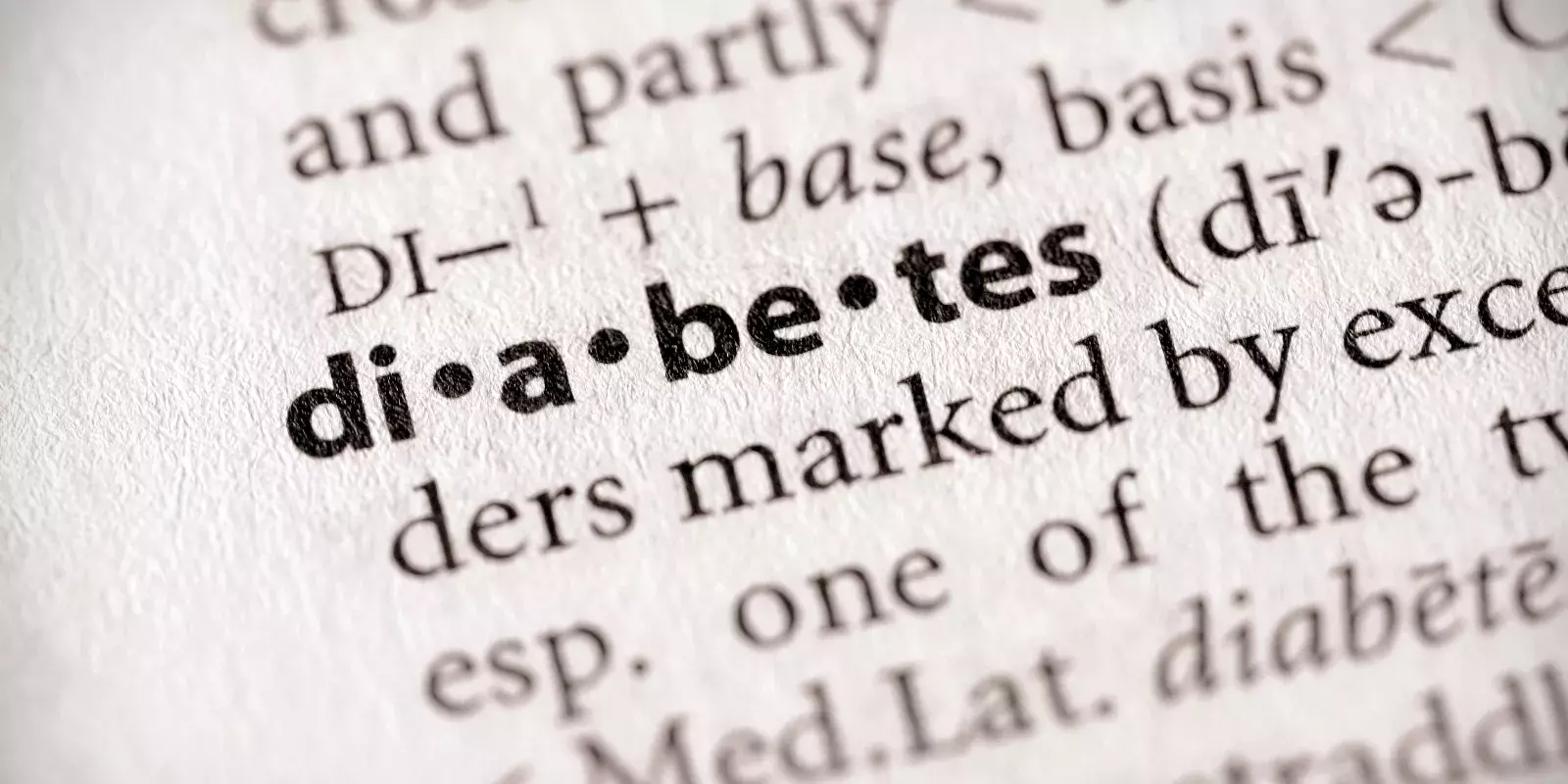 diabetes dictionary
